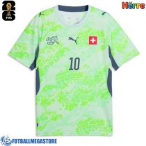 Fotballdrakt Herre Sveits Granit Xhaka #10 Bortedrakt VM 2026 Kortermet